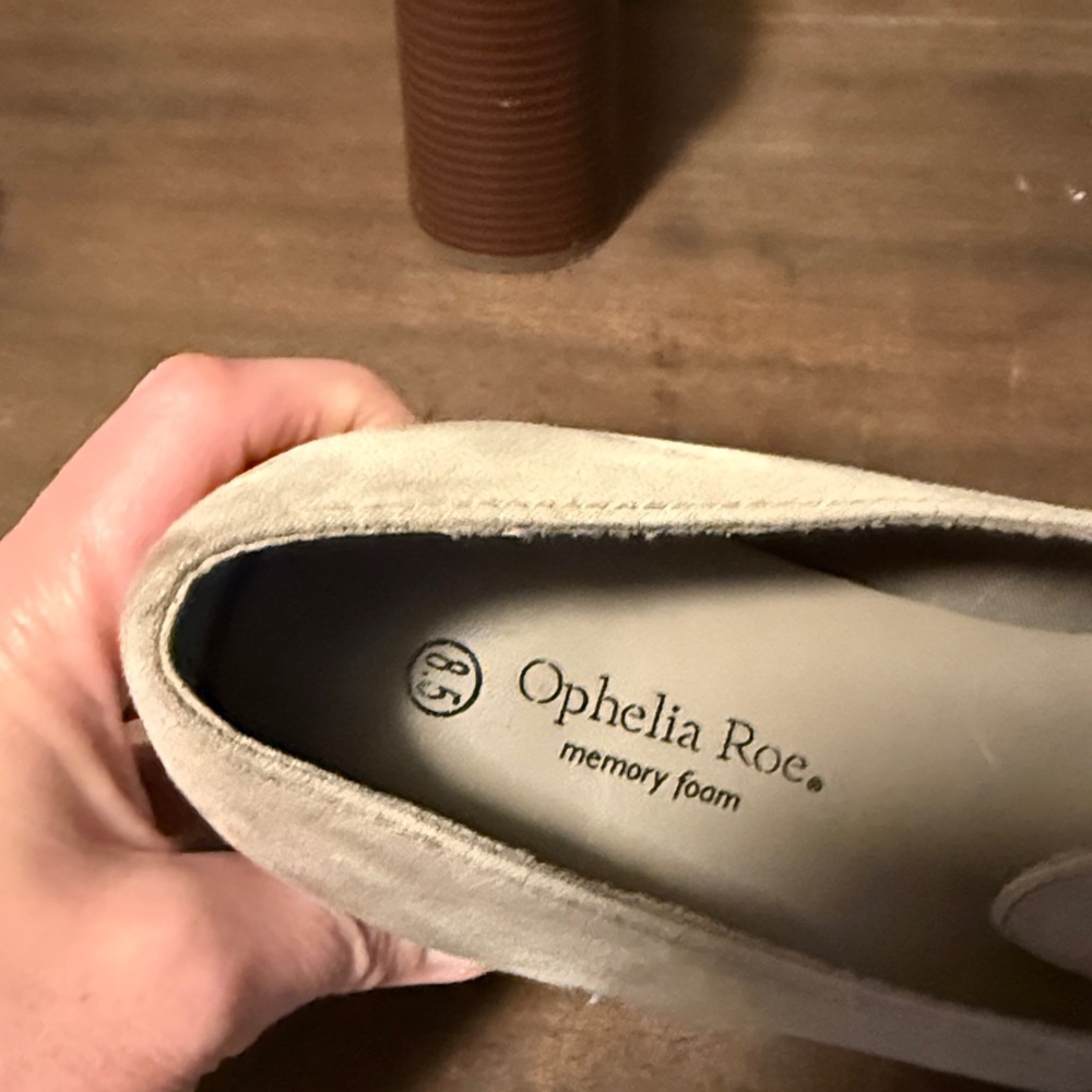 NWOT Ophelia Roe Mod Square Toe 3.5 Inch Platform Penny Loafers Size 8.5 A8 - Picture 8 of 8